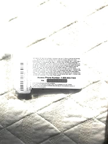 At&t Prepaid Phone Card - 125 Min.