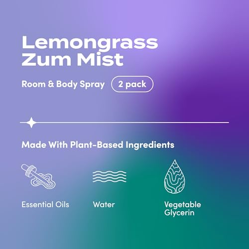 Zum Indigo Wild Mist Room & Body Spray - Aromatherapy Essential Oil Spray - Natural Body Mist & Room Spray - Sea Salt Scent - 4 fl oz