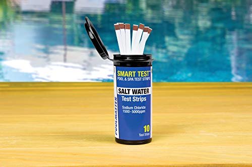 Poolmaster 22212 Smart Test 6-Way Swimming Pool and Spa Water Chemistry Test Strips, 50 count,White