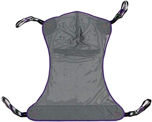 Patient Aid Full Body Mesh Patient Lift Sling for Safe Transfers | 110-200 lb Capacity | Breathable Mesh Fabric | Full Body Support | Hoyer Safe Lifting for Elderly & Bariatric