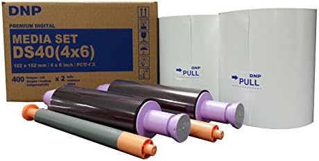 DNP DS40 4" x 6" Dyesub Printer Paper, 800 Glossy Prints