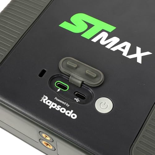 ST MAX Golf Launch Monitor - Software Membership Options – Includes 14 Day Trial + Speed Training, Indoor Simulator with Ball Speed, Launch Angle & Spin Data