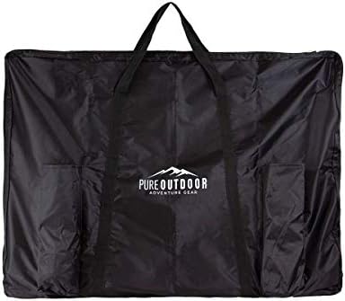 Monoprice Giant Four-in-a-Row - for Tailgating, Bbqs, Camping, Outdoor Events, and Much More - Pure Outdoor Collection, Wood, 34 x 26 x 4.25 inches
