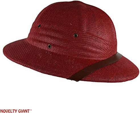 NOVELTY GIANT WWW.NOVELTYGIANT.COM Seagrass Pith Safari Jungle Helmet Hat