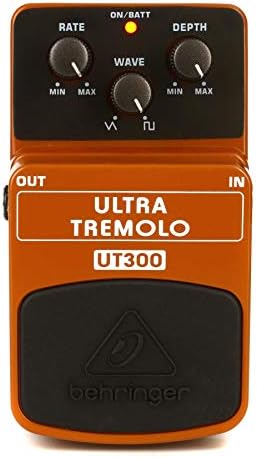Behringer ULTRA METAL UM300 Heavy Metal Distortion Instrument Effect Pedal, Pink