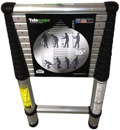 Telesteps 1600E Telescoping Extension Ladder – 12.5 ft Height