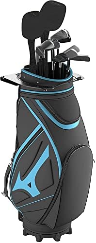 Koova Golf Bag Storage Rack | Sturdy Metal Wall Mount Garage Organizer for Golf Clubs | Fits Any Size Cart or Stand Bag | Easy Install & Use