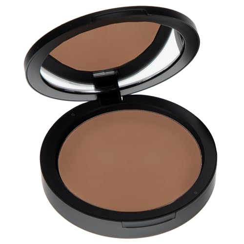 Mineral Dual Powder Foundation with SPF 15, 0.45 oz by Mommy Makeup | Buildable Coverage for Mature & Sensitive Skin - Talc-Free, Oil-Free, Gluten-Free, Cruelty Free (Craving - Medium/Dark)
