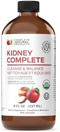 CNP | Kidney Complete Liquid 16oz - ACV, Lemon, Chanca Piedra Cleanse Aid | Kidney support liquid with apple cider vinegar, lemon and organic chanca piedra for daily cleanse and detox routines