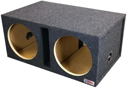 Atrend 15DQV 15” Dual Vented Subwoofer/Speaker Enclosure Made in USA,15DQV