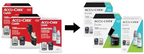 Accu-Chek Guide Glucose Test Strips, Pack of 50 | Diabetic Blood Sugar Testing