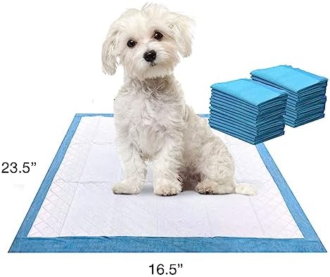 Four Paws Wee-Wee Superior Performance Little Dog Pee Pads, 28 Count | Quilted leak-proof puppy pads, dog housebreaking & potty training