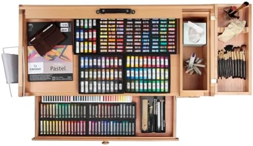 Creative Mark Todd Reifers Signature Artist Workstation - Crafting Table with Storage Cabinet