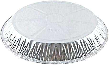 Handi-Foil 12" Aluminum Foil Pie Pan Extra-Deep Disposable Tin Plates (Pack of 12)
