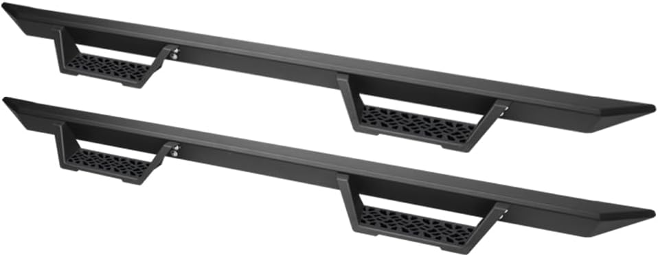 Matte Black Modular Drop Step Side Nerf Bars Rail Running Boards Compatible with 09-18 Dodge Ram 1500/19-24 Classic / 10-18 2500 3500 4500 5500 Crew