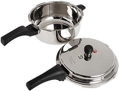 Prestige Deluxe Stainless Steel Deep Pressure Pan 5 liters