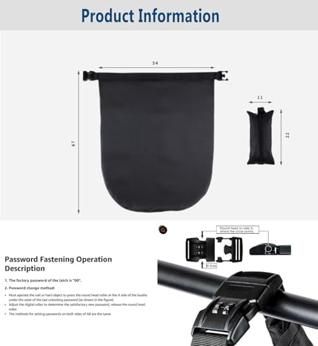 Motorcycle Helmet Bag for HJC CS-R3 II 2022-2026, 30L Outdoor Lightweight Durable Oxford Cloth Helmet Bag