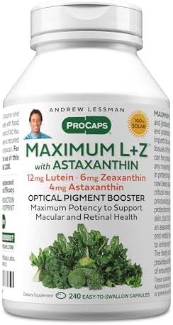 ANDREW LESSMAN ProCaps Maximum L+Z with Astaxanthin 30 Softgels