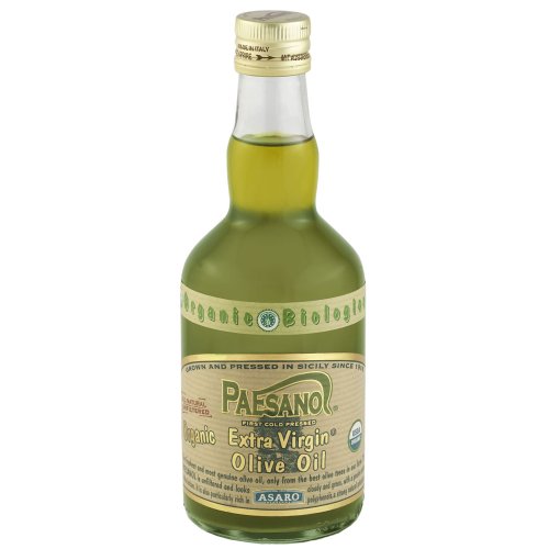 Paesanol Organic Extra Virgin Olive Oil, Unfiltered, 33.8 Fl Oz (1L) | High Polyphenol, Premium First Cold Pressed, Hand Picked, Early Harvest in Sicily, Award Winning Italian EVOO