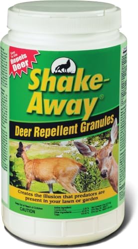 Shake Away 5006158 Deer Repellent Granules, 5-Pound, Natural
