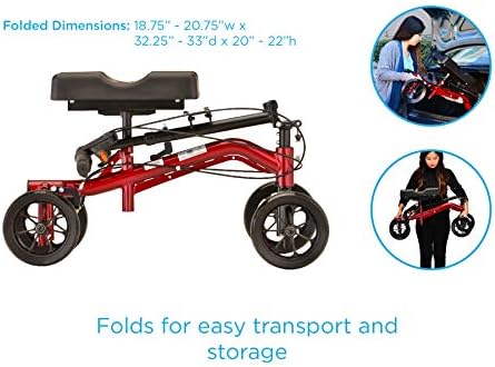 NOVA Turning Knee Walker Sliver