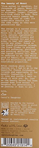Carol’s Daughter Monoi Repairing Oil Sacred Strengthening Serum for Heat-Styled, Color Treated and Relaxed Hair, Silicone Free, 1.7 fl oz