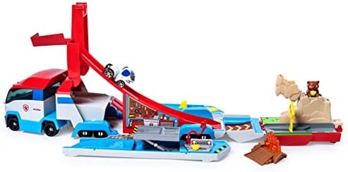 PAW Patrol Launch’N Haul PAW Patroller 2-in-1 Transforming Track Set | Transforming Team Vehicle, Action-Packed Track Set