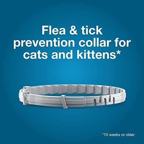 Seresto Cat Vet-Recommended Flea & Tick Treatment & Prevention Collar for Cats | 8 Months Protection