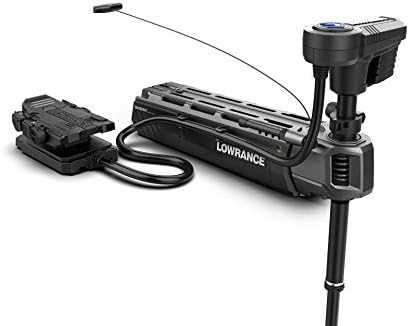Lowrance Ghost - Freshwater Trolling Motor, Ultra Quiet, Bow Mount, 97/120 lbs Thrust with Configurable Foot Pedal