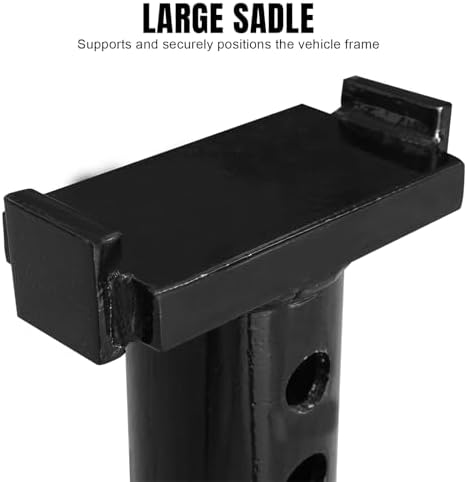 TCE TCE40753 Torin Steel Under Hoist Jack Stand: 3/4 Ton (1,500 lb) Capacity, Blue