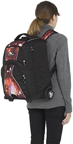 High Sierra Freewheel Wheeled Laptop Backpack, True Navy, 20.5 x 13.5 x 8-Inch
