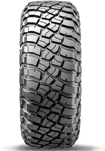 BFGoodrich Mud Terrain T/A KM3 Radial Car Tire for Light Trucks, SUVs, and Crossovers, 32x10.00R15NHS/8PR Q 124Q | ATV & UTV Mud Terrain All Season Traction 124Q Rated D (8 Ply) Radial Construction Raised Black Letters Tire