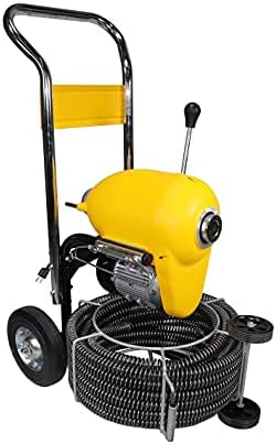 Steel Dragon Tools K1500A Drain Cleaner Cleaning Machine 120' C11 Snake Cable