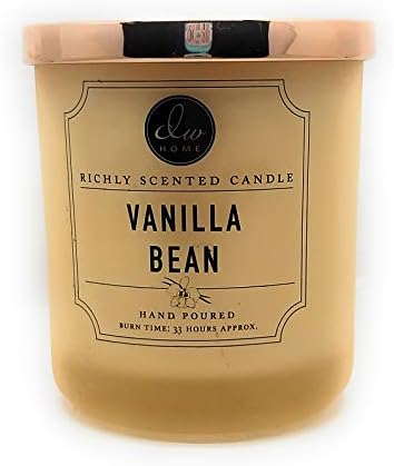 DW Home Vanilla Bean Rose Gold 9oz Single-Wick Medium Candle