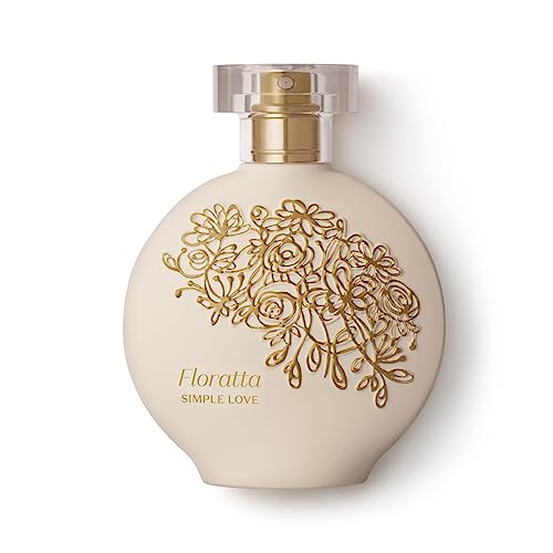 O Boticário Floratta Rose Eau de Toilette - Classic Floral Fragrance for Women - Fresh Gardenia & Romantic Rose - Long Lasting Everyday Womens Perfume - Cruelty-Free & Vegan - 2.5 oz (75 ml) | Classic fresh gardenia and romantic rose scent profile. Light…