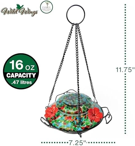 Nature's Way Brid Products WWGHF1 Top Fill Hummingbird Feeder