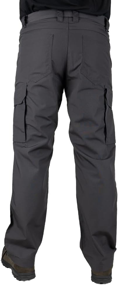LA Police Gear LAPG Men's Urban Ops Tactical Pants | Gusseted Crotch, Ripstop, Water & Stain Resistant Work Pants for Men
