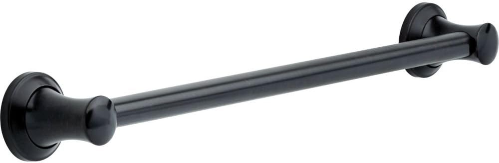 Delta Faucet 41712-CZ Transitional 12-Inch Grab Bar with Concealed Mounting, Champagne Bronze