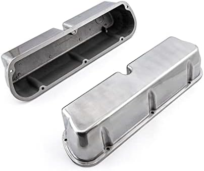 Speedmaster PCE314.1031.01 Compatible with Ford SB 289 302 Windsor Aluminum Plain Valve Cover - Tall w/o Hole