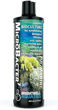 Brightwell Aquatics MicroBacter7 Biological Filter Bioculture Aid, 500 ml