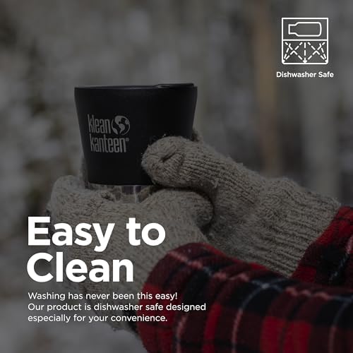 Klean Kanteen Tumbler Lid - Dishwasher-Safe, BPA-Free Lid for Tumblers - Premium Lid Replacement - Black