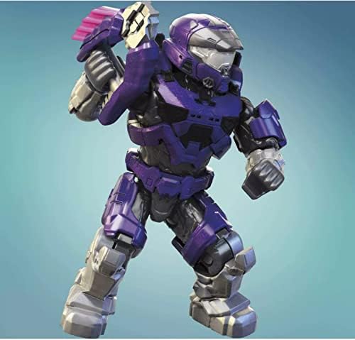 Mega Halo Heroes Construx Pro Builders Series 14 Spartan Mark VII Mini Figure GVP41