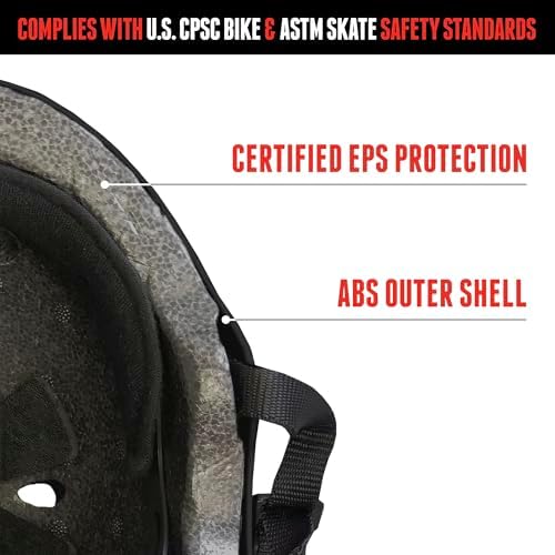 Triple Eight Lil 8 Kids Helmet – Ideal for Biking, Skateboarding, in-Line Skating, Rollerblading and Scooter