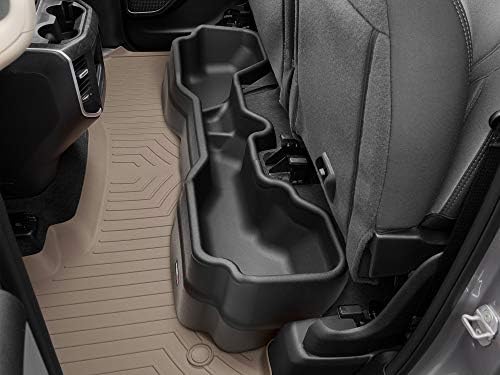 WeatherTech Under Seat Storage System for Dodge Ram Truck 1500, Ram 1500 (4S009), Black