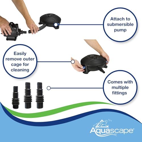 Aquascape 95110 Submersible Pond Water Filter | Mechanical and Biological Filtration