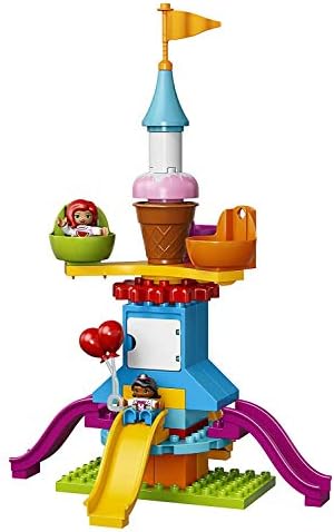 LEGO DUPLO Town Big Fair 10840 Role Play and Learning Building Blocks Set for Toddlers Including a Ferris Wheel, Carousel