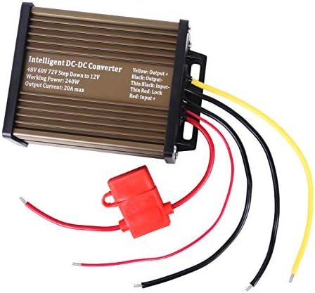Pro Chaser DC-DC 72V 60V 48V Volt Voltage to 12V Step Down Voltage | Voltage Reducer Regulator 10A 15A 20A 25A 30A 35A for Scooters Bicycles & Golf Carts