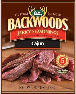 LEM Backwoods Cajun Jerky Seasoning for 5 lbs