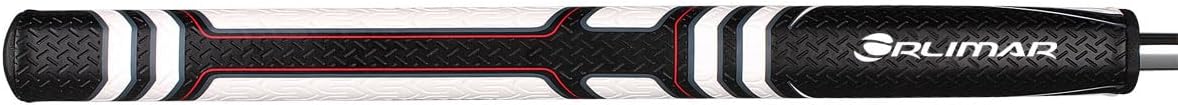 Orlimar Golf F4 Mallet Mid Length Putter, Black, Right Handed, 38" | Counter Balanced, 16" Long Oversize Putter Grip, Headcover Included