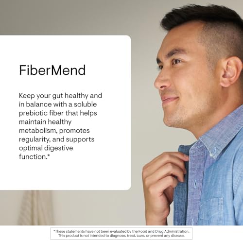THORNE FiberMend, Prebiotic Fiber Powder with Antioxidants, 30 Servings | Supports Optimal Digestive Function